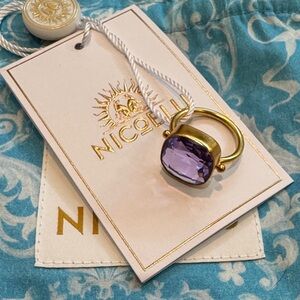 Nicoblu Darby Ring in Amethyst Lavender